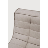 Module d'angle canapé N701 - écru tissu éco | Fleux | 13