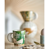Tasse Hezha Verte Grès | Fleux | 4