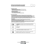 Déco LED cœur léopard à piles | Fleux | 9