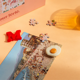 Puzzle La Porte Frigo - 1000 pièces | Fleux | 9