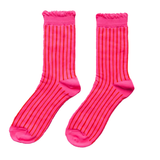 Ribbed ruffled socks | Fleux | 3