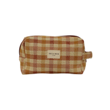 Trousse de toilette Zia - Carreaux Vichy Marron M | Fleux | 3
