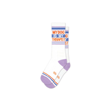 Chaussettes My dog is my therapist | Fleux | 6