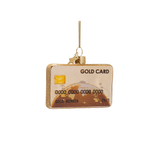 Ornement Verre Gold Credit Card | Fleux | 6