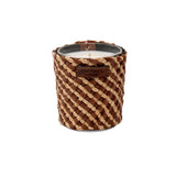 Bougie Raphia Cuir May - Ambre | Fleux | 3