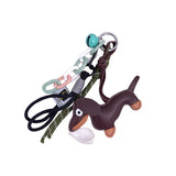 Bijou de Sac Porte-Clés - Chien Clochette Brun | Fleux | 3