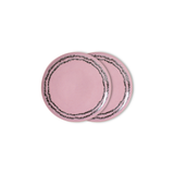 Set de 2 assiettes 70s ceramics - Bubble | Fleux | 14