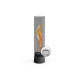 Cheminée / Feu de table Spin Air 900 - 19 cm Ø 9 cm x 40,5cm - All black | Fleux | 10
