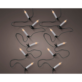 Guirlande Bougies LED Blanc/Flamme D14xH10cm | Fleux | 5