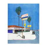 Affiche Los Angeles, California - Nao Tatsumi | Fleux | 2