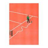 A3 Poster Simon Bailly - Roland-Garros | Fleux | 2