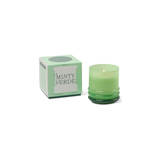Bougie Stacked Bright Green and Dark Green - Minty Verde | Fleux | 21