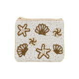 Porte-Monnaie Shell Blanc | Fleux | 2