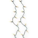Guirlande LED Vintage 8 Fonctions Effet Clignotant Extérieur Vert/Blanc | Fleux | 8
