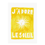 A3 Poster I Love The Sun - Original | Fleux | 3