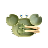 Set de Repas & Couvert en forme de Crabe | Fleux | 4