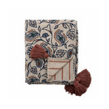 Plaid Paisley Coton Recyclé | Fleux | 2
