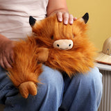Peluche Podcoll Vache Highland 50cm | Fleux | 5