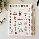 Carnet d'aquarelle - Christmas Truck | Fleux | 6
