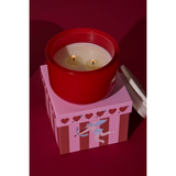 Bougie Charmed Heart Lid - Wild Fig & Rose | Fleux | 17