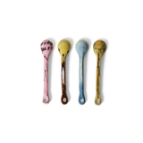 Set de 4 cuillères M 70s Sketch | Fleux | 4