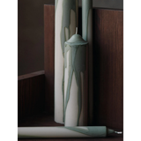 Bougie Pillar Dryp - Tea Green 20cm | Fleux | 4