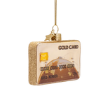Ornement Verre Gold Credit Card | Fleux | 7