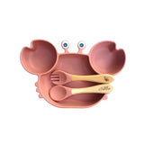 Set de Repas & Couvert en forme de Crabe | Fleux | 5