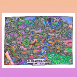 Paris Poster - Nation Montreuil | Fleux | 3