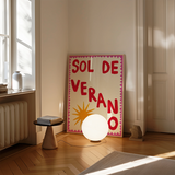 A3 Poster Summer Sun | Fleux | 4