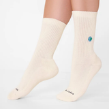 Chaussettes brodées Monde | Fleux | 4