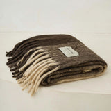 Plaid Recyclé Reykjavik - Dark Earth Brown | Fleux | 5