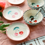Ceramic Cherry Plate  | Fleux | 4