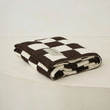 Plaid Recyclé Teddy - Marron Espresso | Fleux | 6