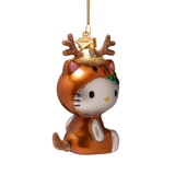 Ornement Verre Hello Kitty in Reindeer Suit | Fleux | 5