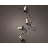 Guirlande Bougies LED Vintage Vert/Blanc Classique L3xW1160xH92cm | Fleux | 5