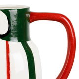 Vase Pichet Calao - Rouge & Vert | Fleux | 3
