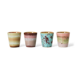 Set de 4 mugs Ristretto 70s Futurism | Fleux | 7