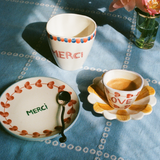 Thank you ceramic plate  | Fleux | 5