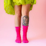 Ribbed ruffled socks | Fleux | 5