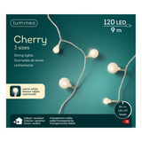Guirlande LED Lampes Cerise Fixe Extérieur | Fleux | 11