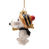 Ornement Verre Snoopy/Peanuts Ski's | Fleux | 7