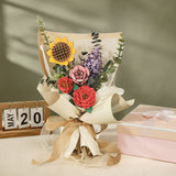 Puzzle 3D - Rose | Fleux | 6