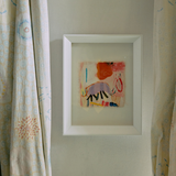Tableau Abstrait Encadré - Scribbles | Fleux | 6