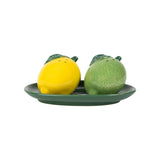 Salière et Poivrière Citron avec Plateau | Fleux | 4