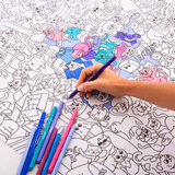 Poster géant à colorier - Kitty | Fleux | 7