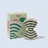 Vase Pasta - Rayé Vert | Fleux | 5