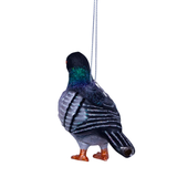 Ornement Verre Pigeon Multicolore | Fleux | 8