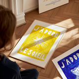 A3 Poster I Love The Sun - Original | Fleux | 5
