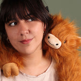 Peluche Podcoll Vache Highland 50cm | Fleux | 6